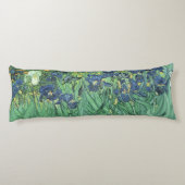 Vincent van Gogh | Irises, 1889 Lichaamskussen (Achterkant)