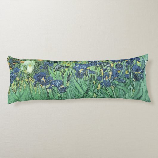 Vincent van Gogh | Irises, 1889 Lichaamskussen (Achterkant)