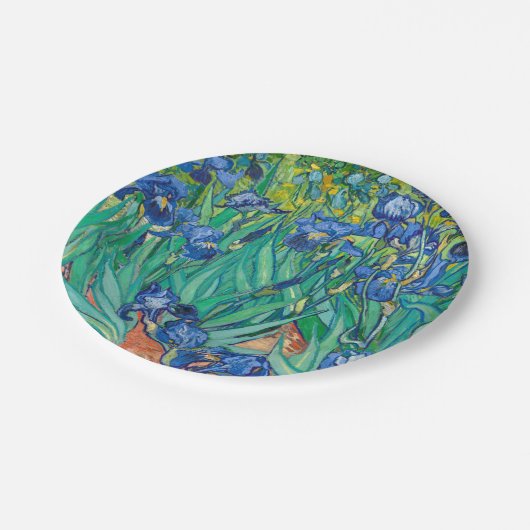 VINCENT VAN GOGH - Irises 1889 Papieren Bordje (Gekanteld)