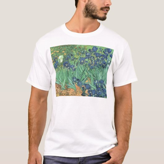 Vincent van Gogh | Irises, 1889 T-shirt (Voorkant)