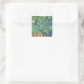 Vincent van Gogh | Irises, 1889 Vierkante Sticker (Tas)