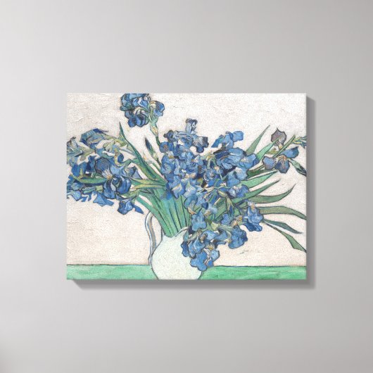 Vincent Van Gogh | Irises, 1890 Canvas Afdruk (Voorkant)