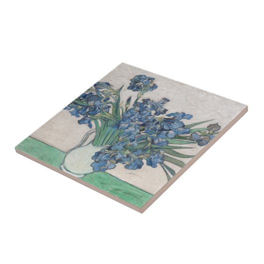 Vincent Van Gogh | Irises, 1890 Tegeltje (Zijkant)
