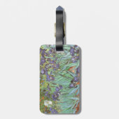 Vincent van Gogh - Irises Bagagelabel (Achterkant verticaal)