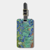 Vincent Van Gogh - Irises Bagagelabel (Voorkant verticaal)