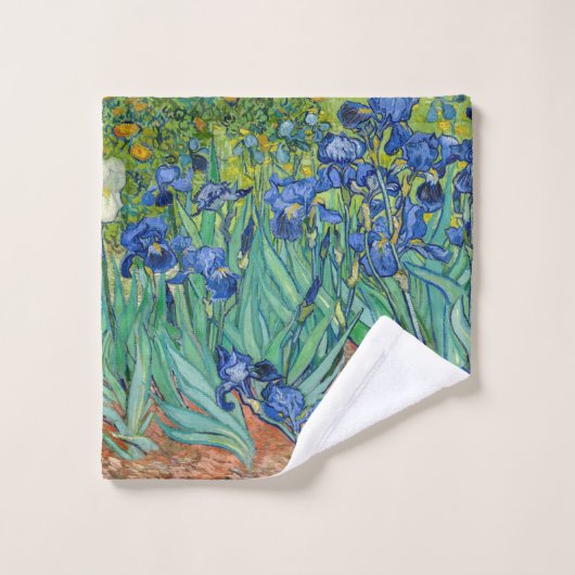 Vincent Van Gogh - Irises Bath Bad Handdoek (Wasdoekje)