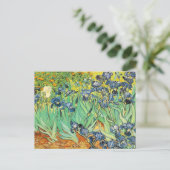 Vincent Van Gogh - Irises Briefkaart (Staand voorkant)