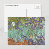 Vincent van Gogh - Irises Briefkaart (Voorkant / Achterkant)