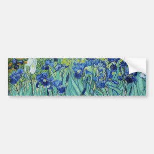 Vincent van Gogh Irises Bumpersticker