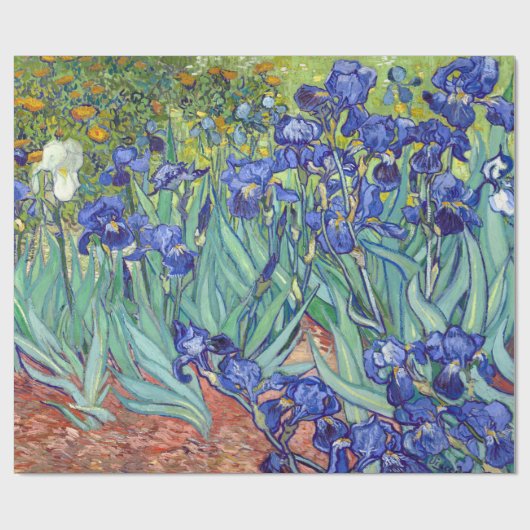 Vincent van Gogh Irises Cadeaupapier (Vlak)