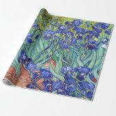 Vincent van Gogh Irises Cadeaupapier (Uitgerold)