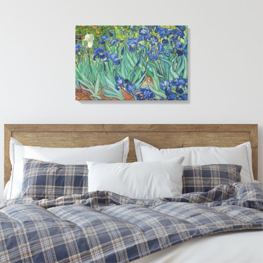 Vincent van Gogh - Irises Canvas Afdruk (Insitu (Slaapkamer))