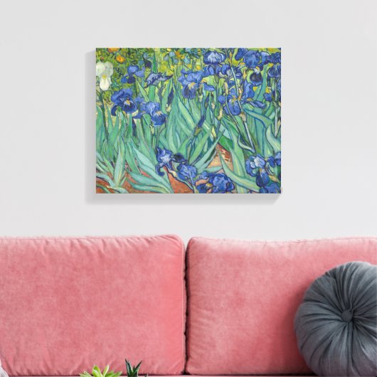 Vincent van Gogh - Irises Canvas Afdruk (Insitu (Woonkamer))
