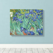 Vincent van Gogh - Irises Canvas Afdruk (Insitu (Houten vloer))