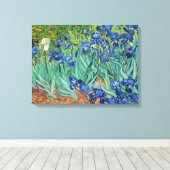 Vincent Van Gogh - Irises Canvas Afdruk (Insitu (Houten vloer))