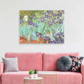 Vincent van Gogh - Irises Canvas Afdruk (Insitu (Woonkamer))