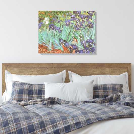 Vincent van Gogh - Irises Canvas Afdruk (Insitu (Slaapkamer))