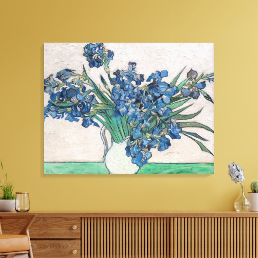 Vincent van Gogh - Irises Canvas Afdruk (Insitu (Woonkamer))