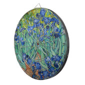Vincent Van Gogh - Irises Dartbord (Voorkant Rechts)