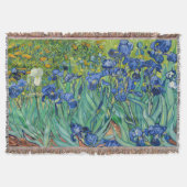 Vincent Van Gogh - Irises Deken (Voorkant)