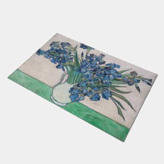 Vincent van Gogh - Irises Deurmat (Schuin)