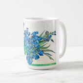 Vincent van Gogh IRISES EN ROZEN mok (Voorkant rechts)
