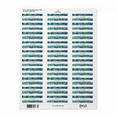Vincent van Gogh, Irises Etiket (Full Sheet)