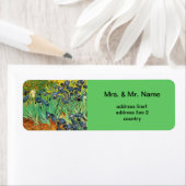 Vincent van Gogh, Irises Etiket (Insitu)