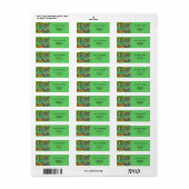 Vincent van Gogh, Irises Etiket (Full Sheet)