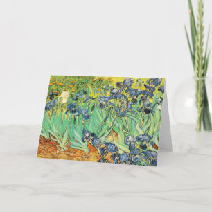 Vincent Van Gogh - Irises Feestdagen Kaart