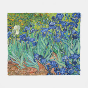 Vincent Van Gogh - Irises Fleece Deken