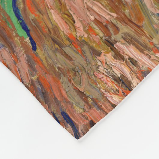 Vincent Van Gogh - Irises Fleece Deken (Hoek)