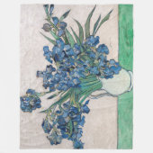 Vincent van Gogh - Irises Fleece Deken (Voorkant)