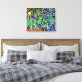 Vincent Van Gogh - Irises - Flower Lover Fine Art Canvas Afdruk (Insitu (Slaapkamer))