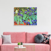 Vincent Van Gogh - Irises - Flower Lover Fine Art Canvas Afdruk (Insitu (Woonkamer))