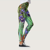 Vincent Van Gogh - Irises - Flower Lover Fine Art Leggings (Rechts)