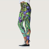Vincent Van Gogh - Irises - Flower Lover Fine Art Leggings (Links)