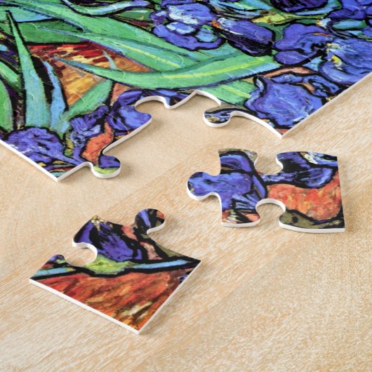 Vincent Van Gogh - Irises - Flower Lover Fine Art Legpuzzel (Zijkant)