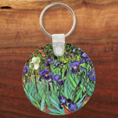 Vincent Van Gogh - Irises - Flower Lover Fine Art Sleutelhanger (Voorkant)