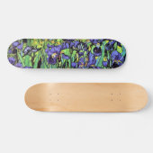 Vincent Van Gogh Irises - Flower Lover Persoonlijk Skateboard (Horizontaal)