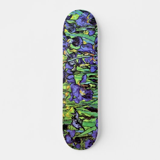 Vincent Van Gogh Irises - Flower Lover Persoonlijk Skateboard (Voorkant)