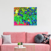 Vincent Van Gogh - Irises - Flower Lover Pop Art Canvas Afdruk (Insitu (Woonkamer))