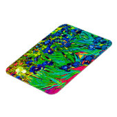 Vincent Van Gogh - Irises - Flower Lover Pop Art Magneet (Linkerzijde)