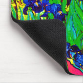 Vincent Van Gogh - Irises - Flower Lover Pop Art Muismat (Hoek)