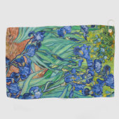 Vincent Van Gogh - Irises Golfhanddoek (Horizontaal)