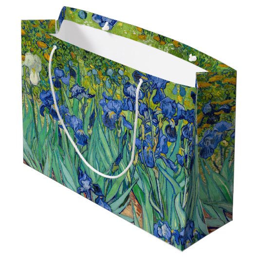 Vincent Van Gogh - Irises Groot Cadeauzakje (Achterkant Gekanteld)
