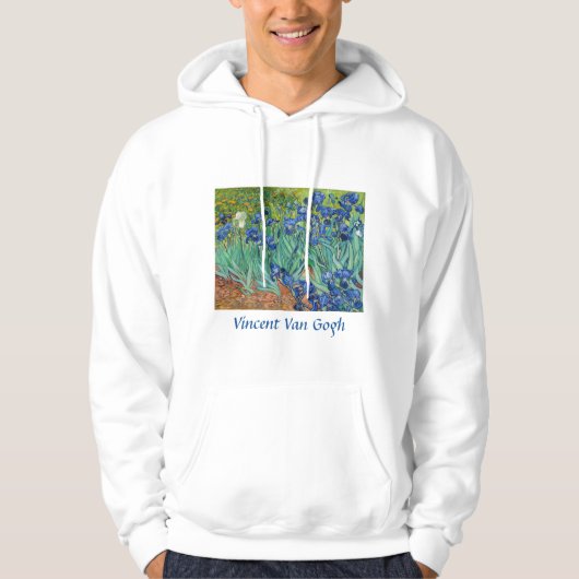 Vincent Van Gogh - Irises Hoodie (Voorkant)