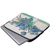 Vincent Van Gogh. Irises. Impressionisme floraal Laptop Sleeve (Voorkant onderkant)