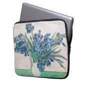 Vincent Van Gogh. Irises. Impressionisme floraal Laptop Sleeve (Voorkant Links)