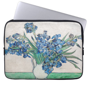 Vincent Van Gogh. Irises. Impressionisme floraal Laptop Sleeve